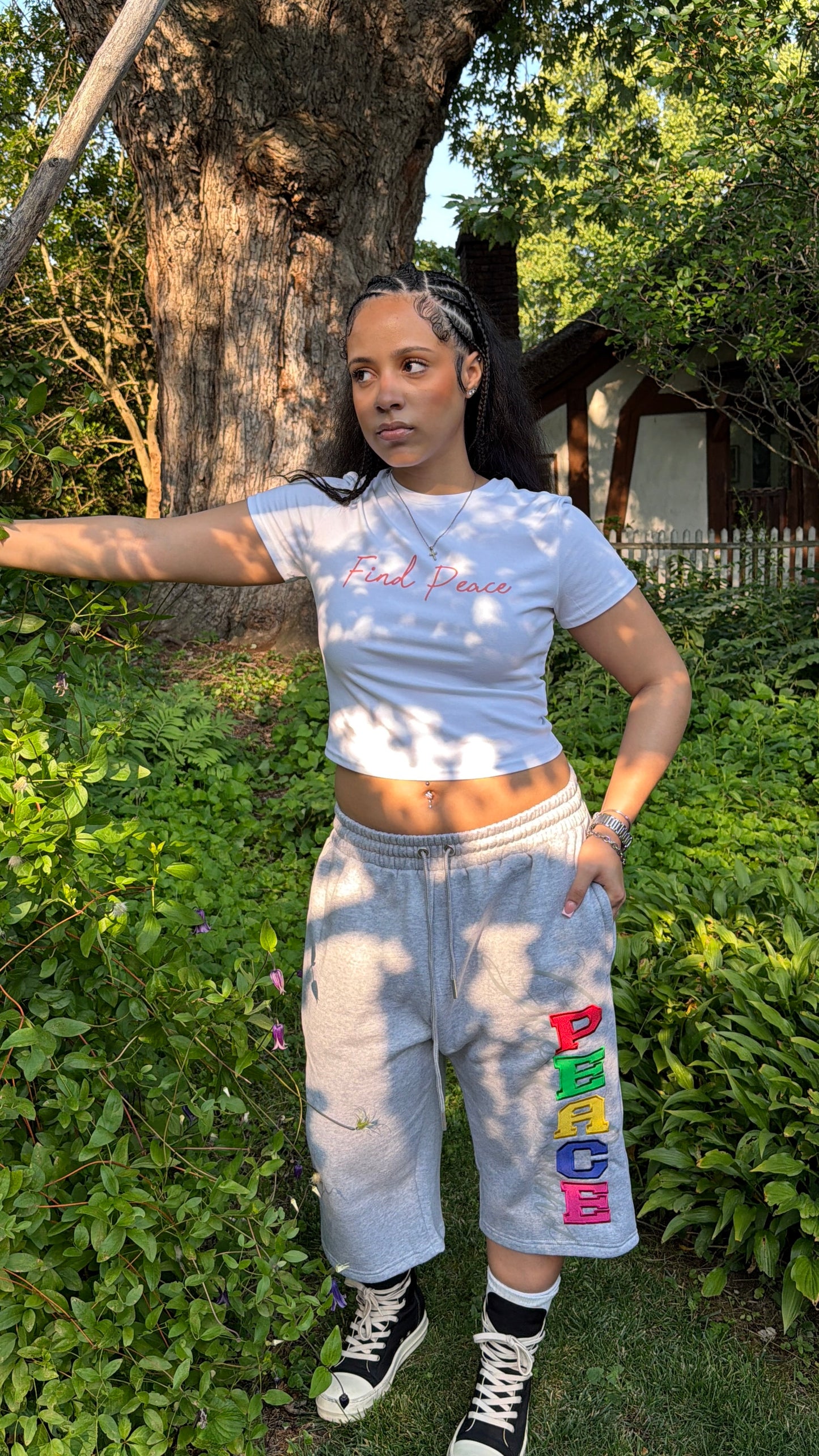 Find Peace Shorts