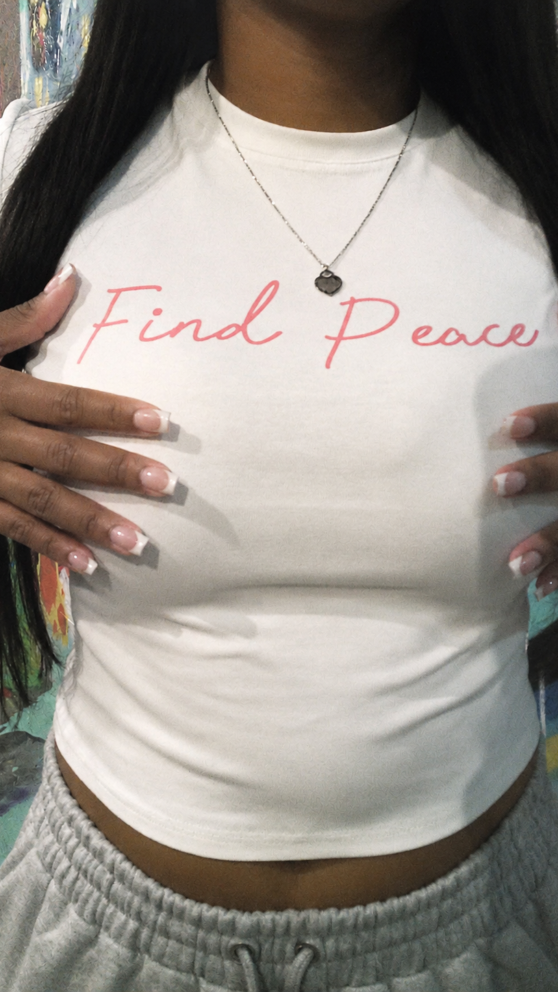 Find Peace Baby Tee