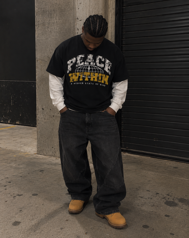 Peace Within Layered Long Sleeve